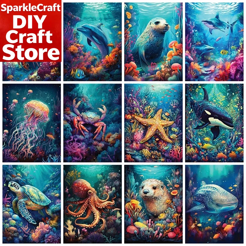 Resin Art Wallpaper - 1 szt. Bezramkowy Zestaw do Malowania