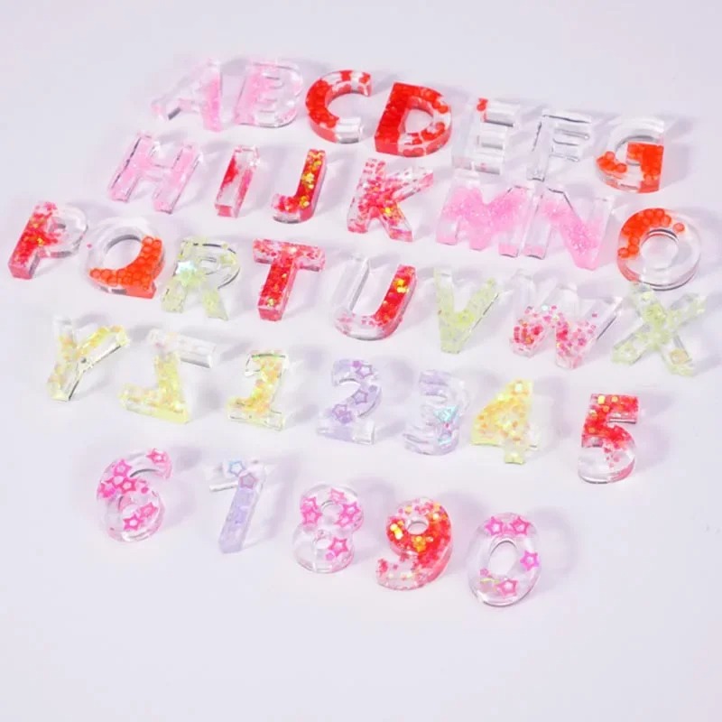 Mała forma silikonowa z żywicy – Resin Art Alphabet recenzja i cena