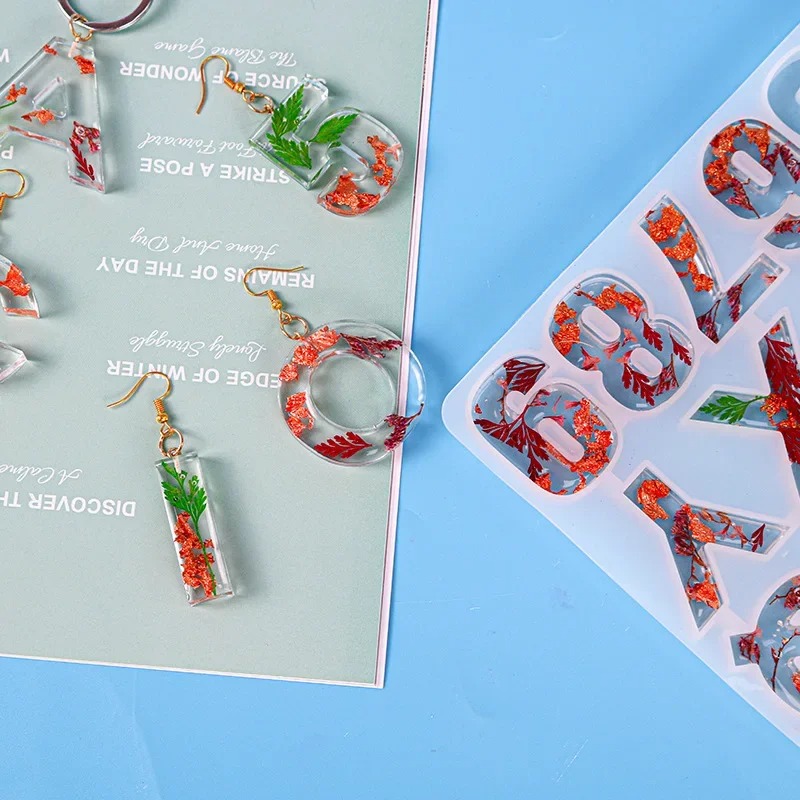 Mała forma silikonowa z żywicy – Resin Art Alphabet recenzja i cena