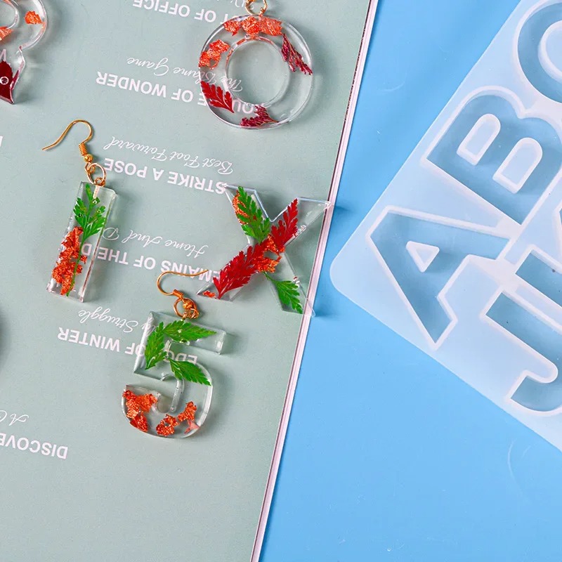 Mała forma silikonowa z żywicy – Resin Art Alphabet recenzja i cena