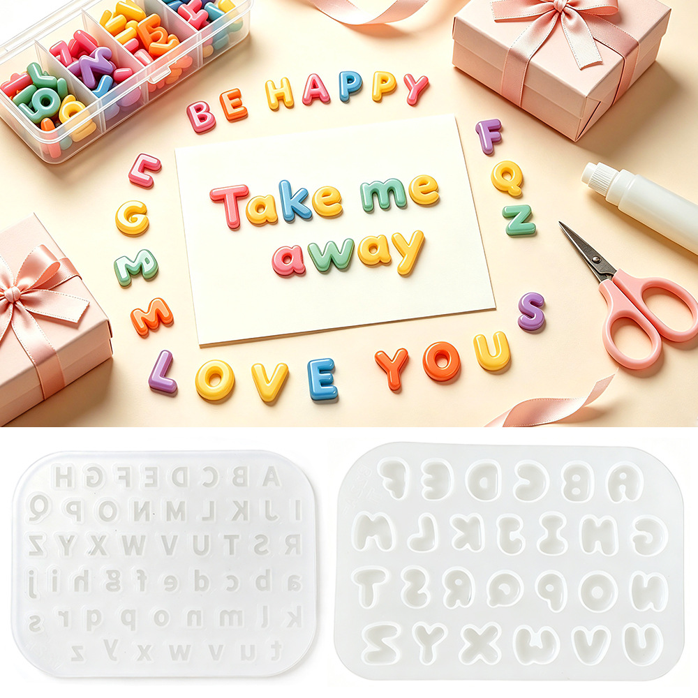 Nowa forma silikonowa z alfabe – Resin Art Alphabet recenzja i cena