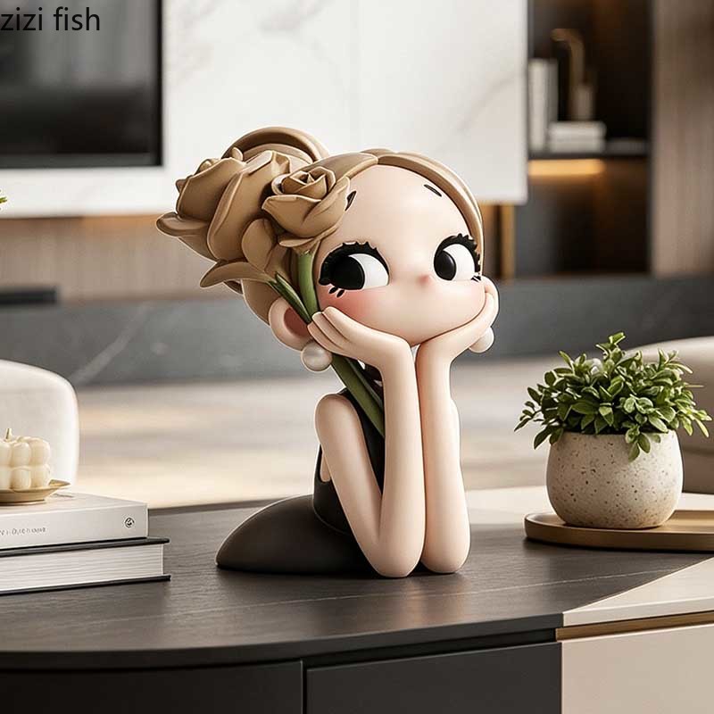 Urocza Statuetka Dziewczynki z – Resin Art Rose recenzja i cena