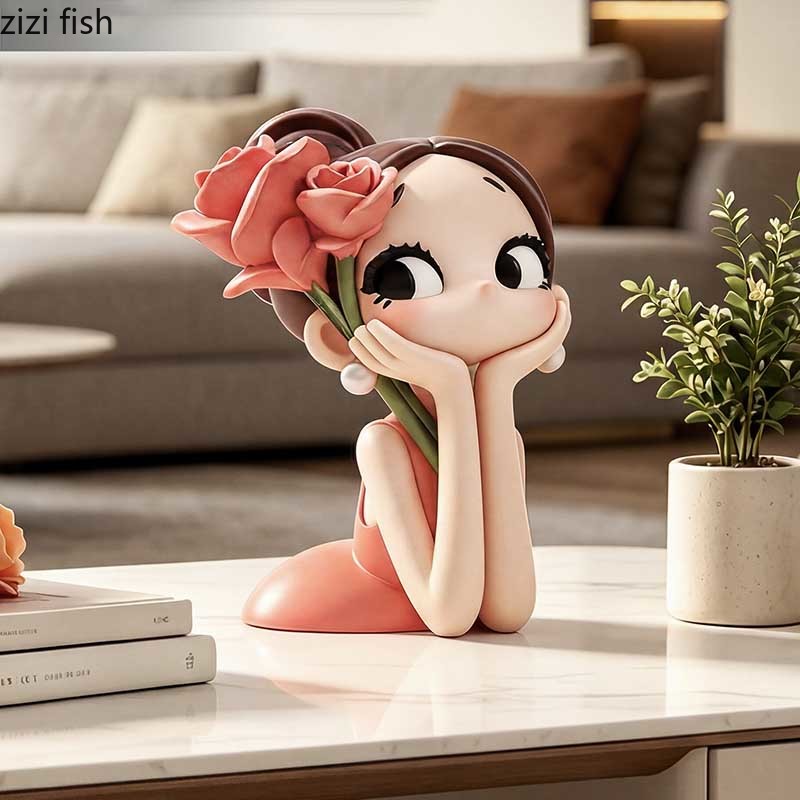 Urocza Statuetka Dziewczynki z – Resin Art Rose recenzja i cena