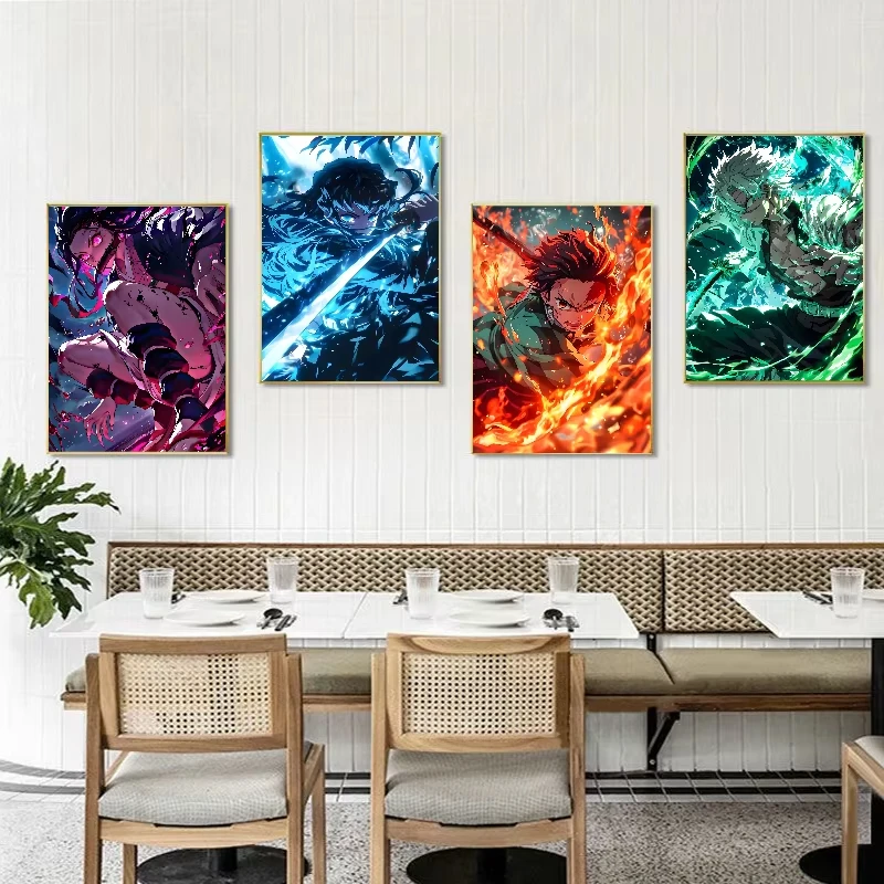 Anime Demon Slayer, obraz diam – Resin Art Wallpaper recenzja i cena