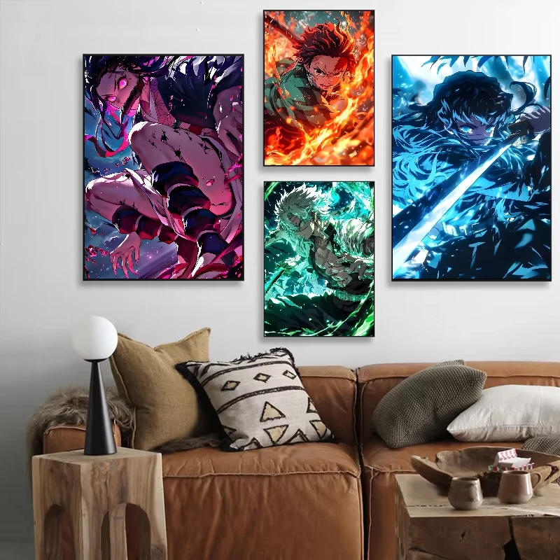 Anime Demon Slayer, obraz diam – Resin Art Wallpaper recenzja i cena