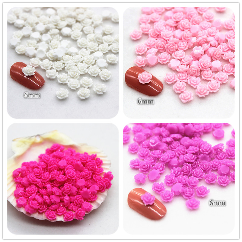 100 sztuk 6mm żywica Mini róży – Resin Art Rose recenzja i cena