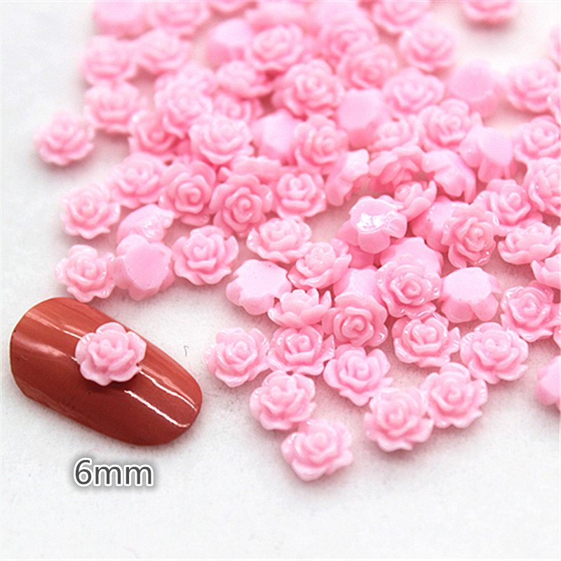 100 sztuk 6mm żywica Mini róży – Resin Art Rose recenzja i cena