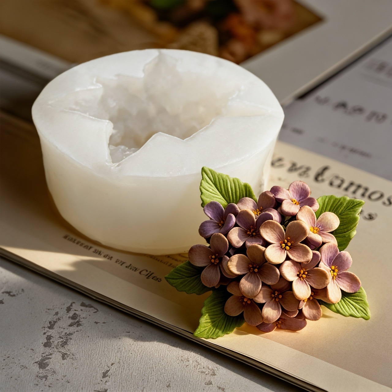Dwuczęściowe, trójwymiarowe fo – Resin Art Rose recenzja i cena